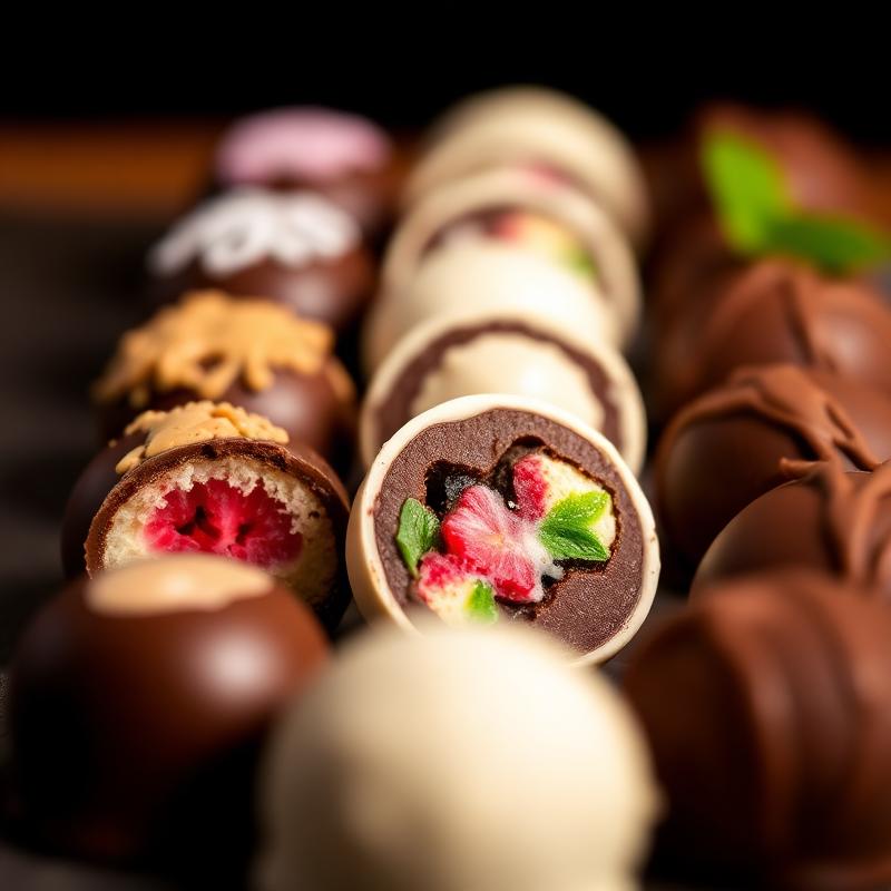 Truffes aux Fruits